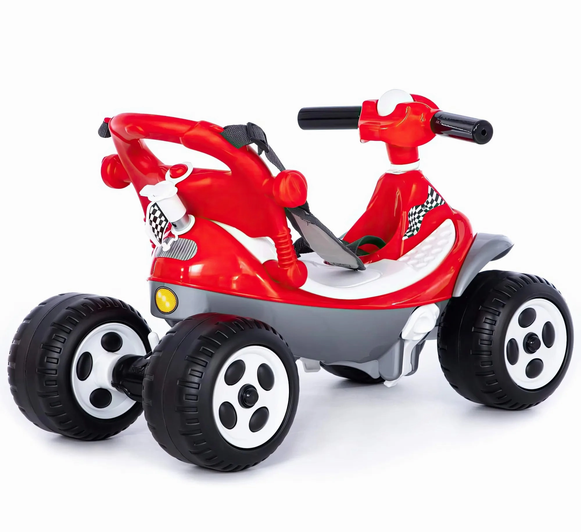 Brain boosters Little adventures Ride-On Quad With Safety Belt