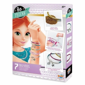 Buki France Be105 - Be Teens - Glitter Jewellery Bracelets Smart activities for young learners
