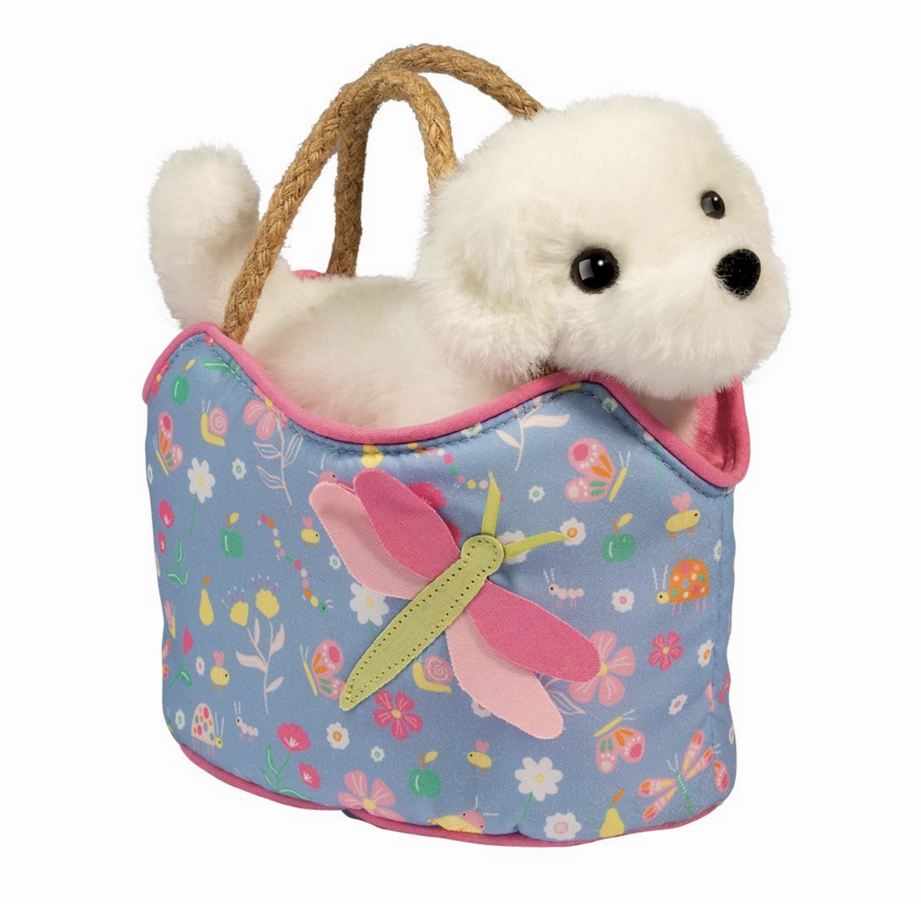 Dragonfly Dreams Sassy Sak With Bichon Quiet play for growing minds Nurturing minds
