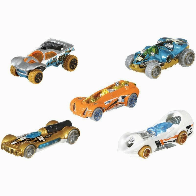 Hot Wheels Cars 5 Pack - Assorted Tools for tiny thinkers First explorers