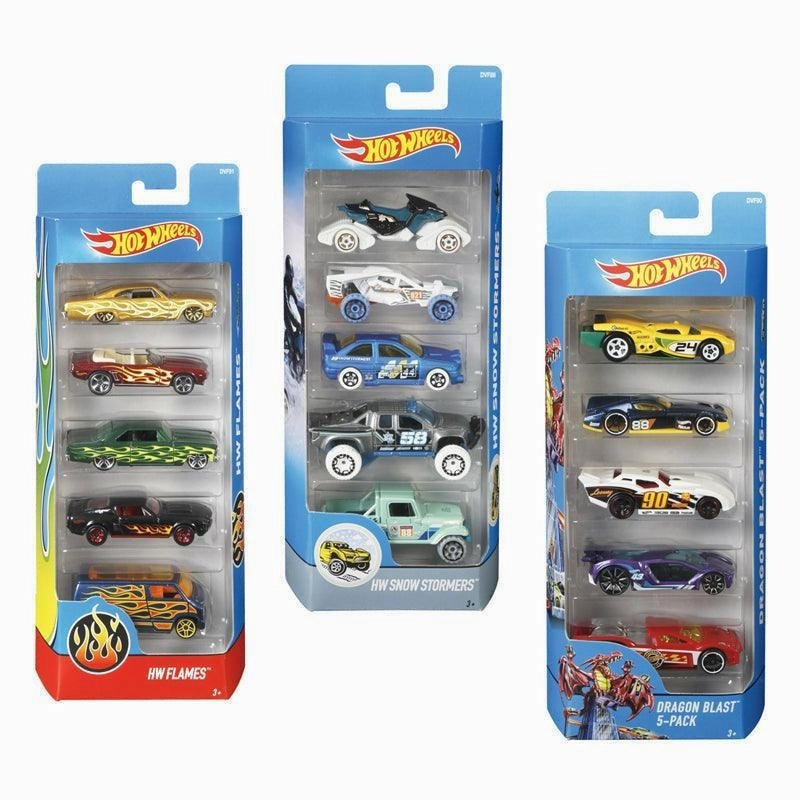 Mini makers Hot Wheels Cars 5 Pack - Assorted