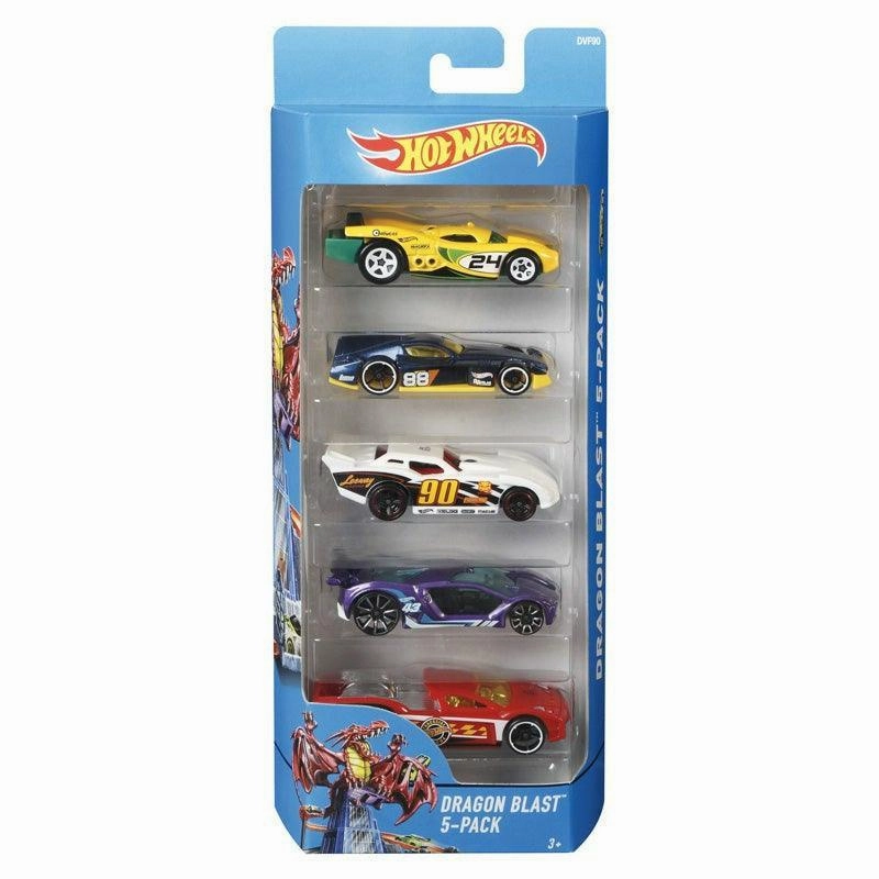 Tiny thinkers Hot Wheels Cars 5 Pack - Assorted