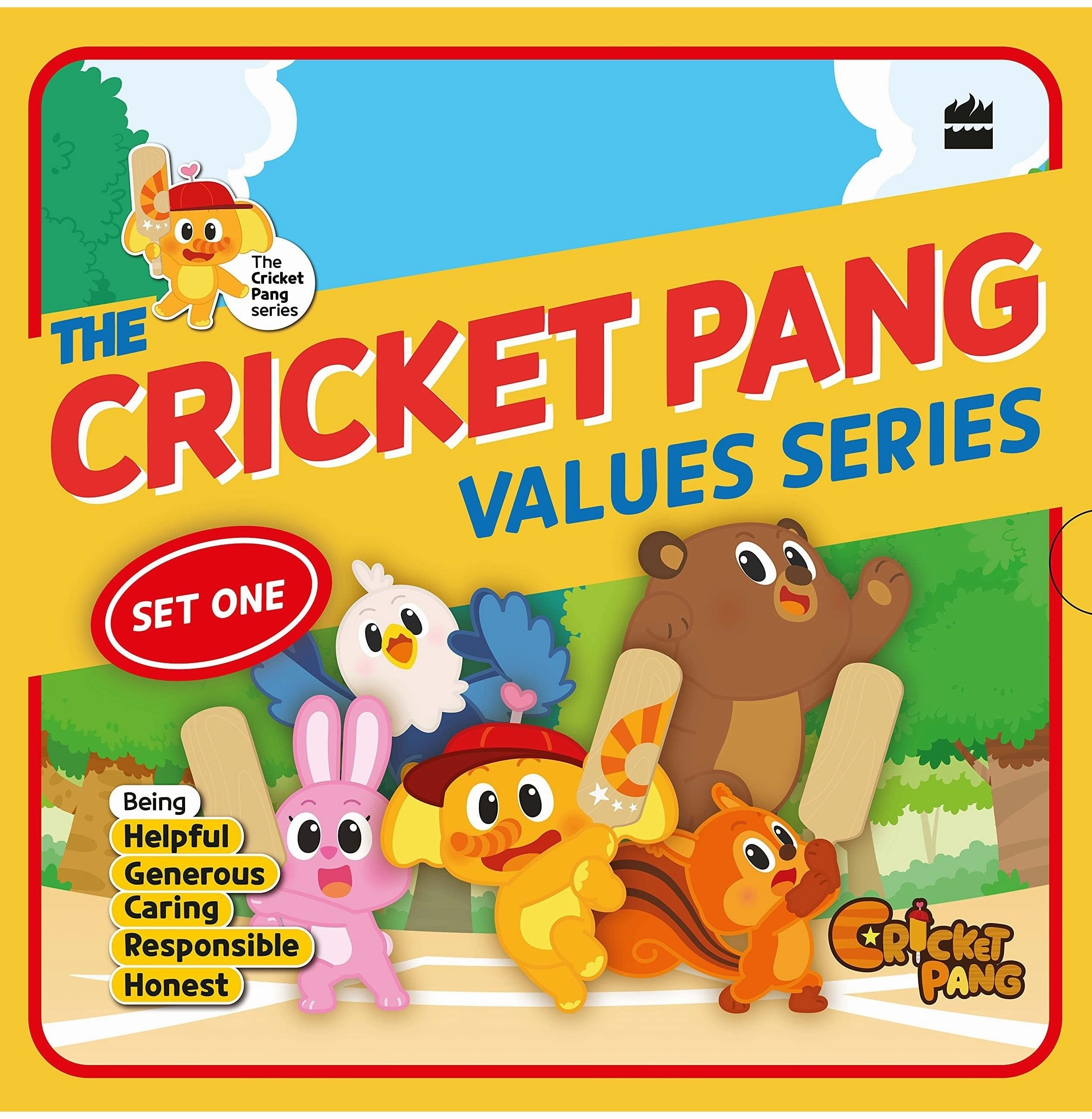Cricket Pang Values Series: Set Of Five Books You Need Character Company Quiet play for growing minds