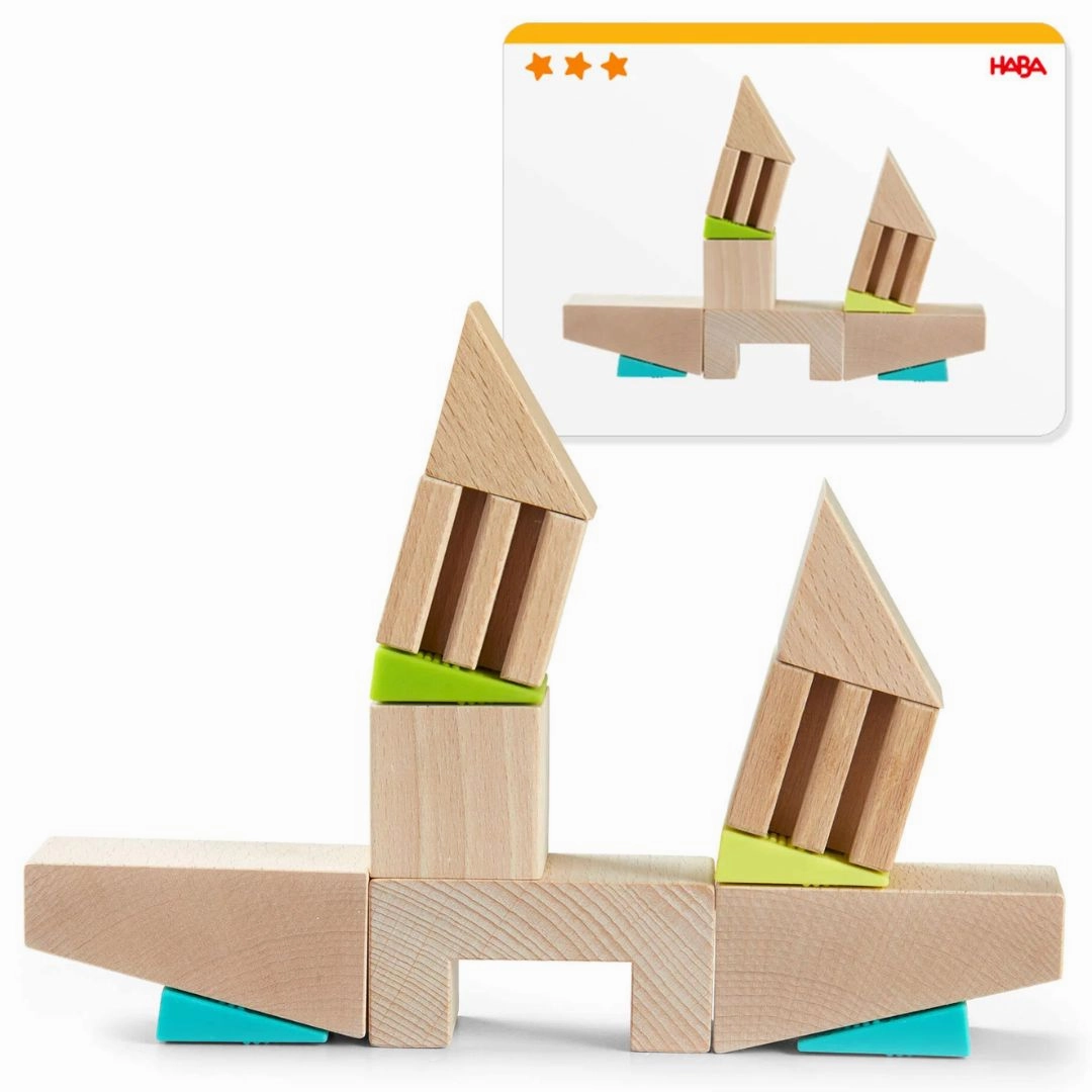 Little adventures Curiosity starters Crooked Tower Wooden Blocks