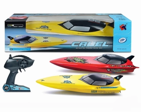 Cruel High-Speed 2.4 Ghz Rc Racing Boat 74Cm With Lights Educational fun Learning fun