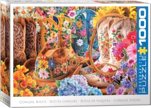 Cowgirl Boots - 1000Pcs Young minds at work