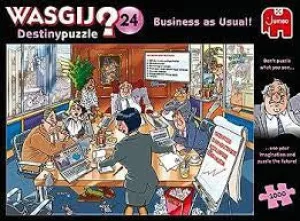 Wasgij? Destiny #24 Business As Usual 1000 Pc Little adventures Quiet play for growing minds