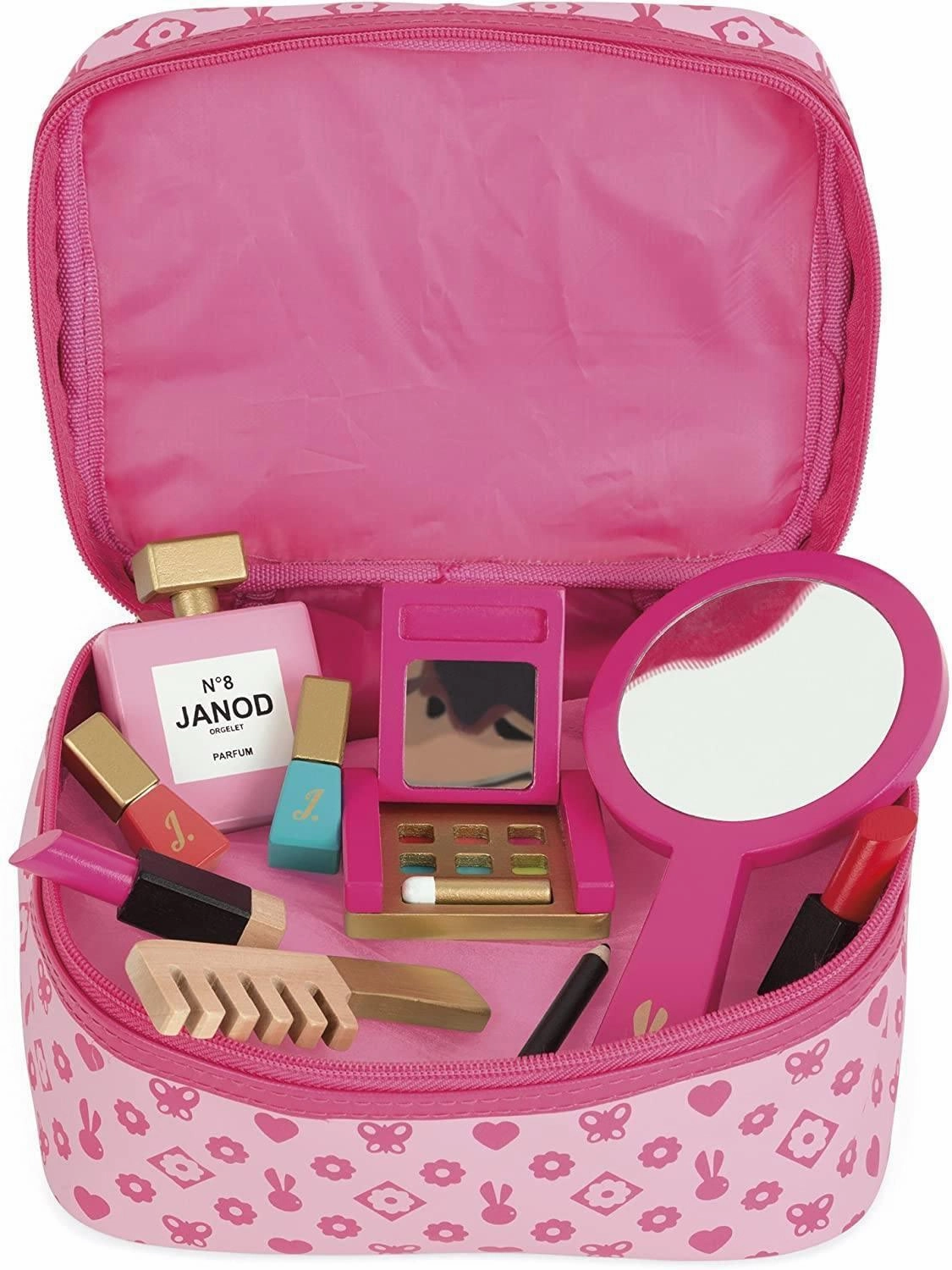 Thoughtful learning Young explorers Janod Jo6514 Little Miss Vanity Case, Wooden