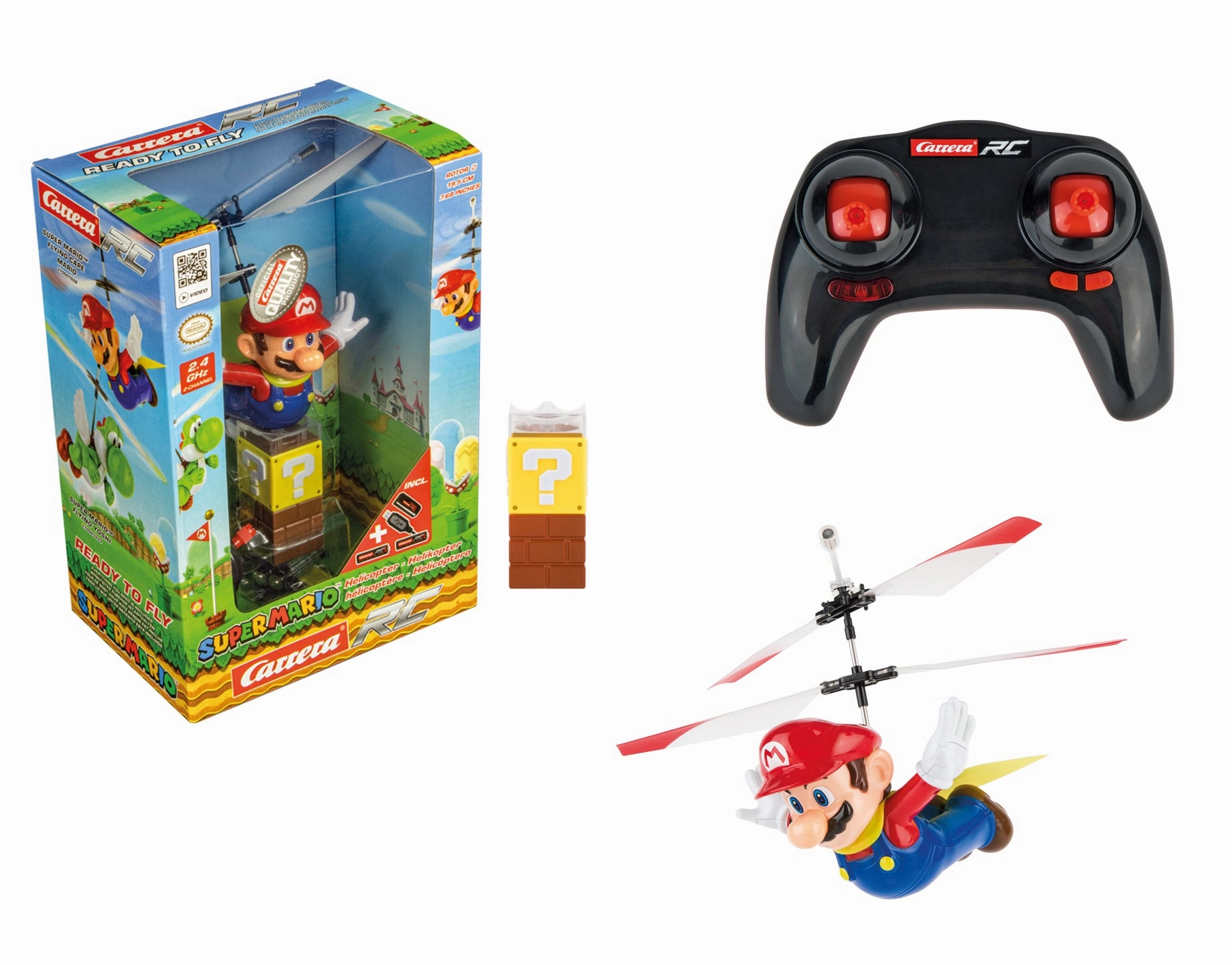 Kids discovery tools Young minds at work Nintendo Super Mario Remote Controlled Flying Mario