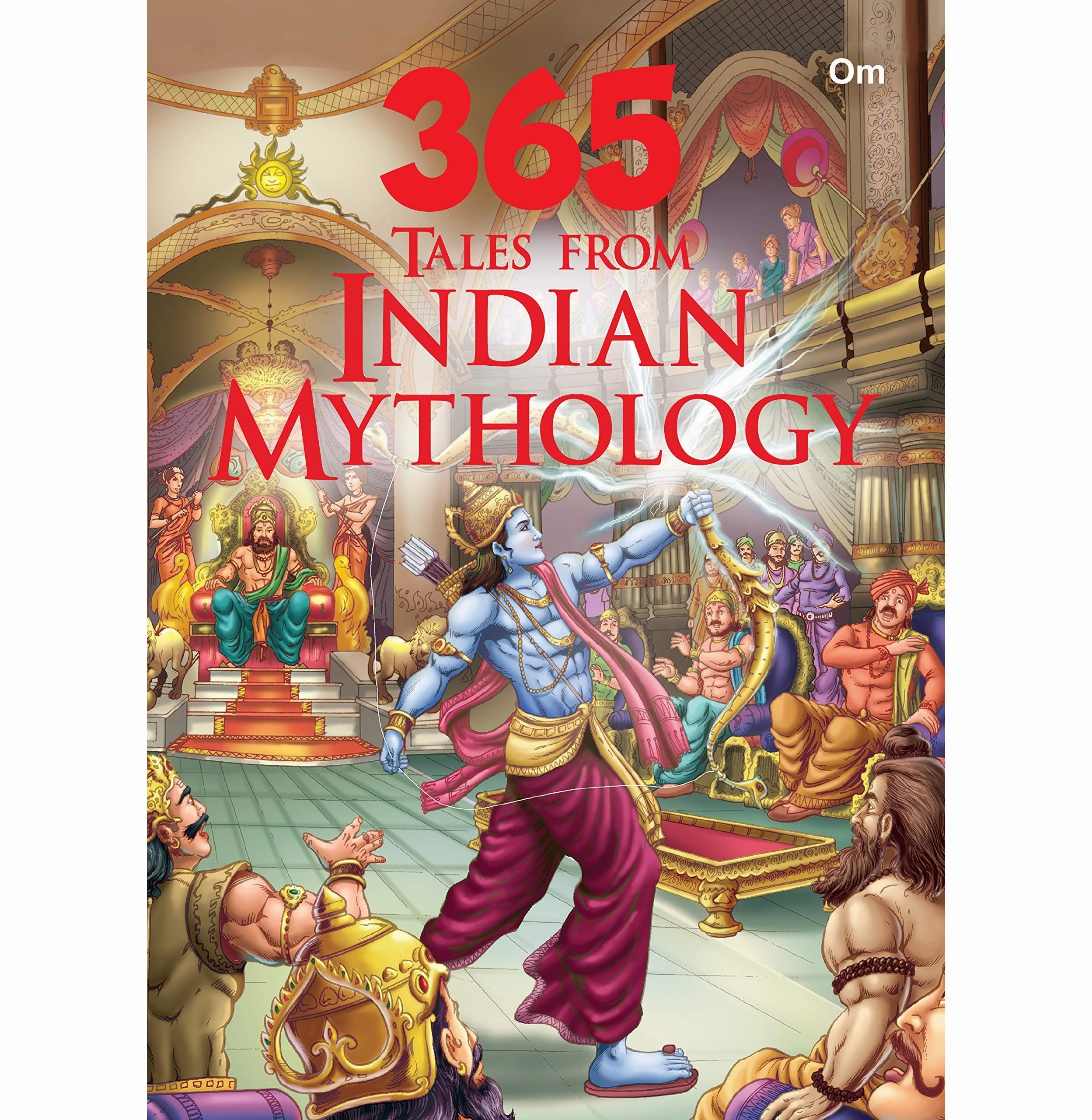Smart activities for young learners Story Books : 365 Tales From Indian Mythology (Indian Mythology For Children) (365 Series) [Hardcover] Om Books Editorial Team