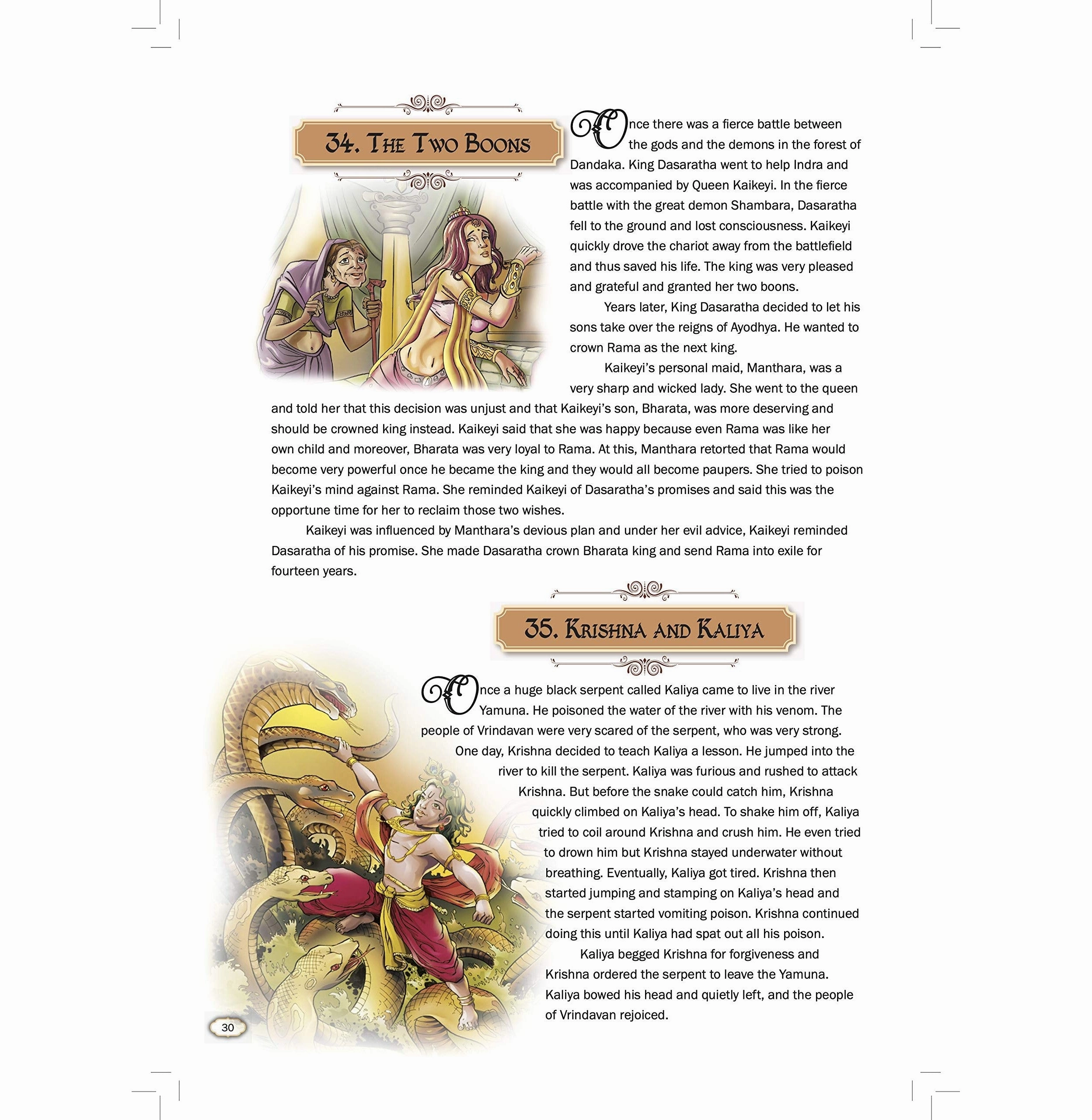 Story Books : 365 Tales From Indian Mythology (Indian Mythology For Children) (365 Series) [Hardcover] Om Books Editorial Team Kids discovery tools Imaginative play