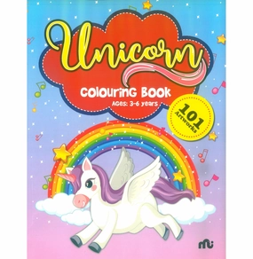 Early learning Learning fun Unicorn Colouring Book: 101 Fun Activity Colouring Book For Children Rupa Publications And Moonstone