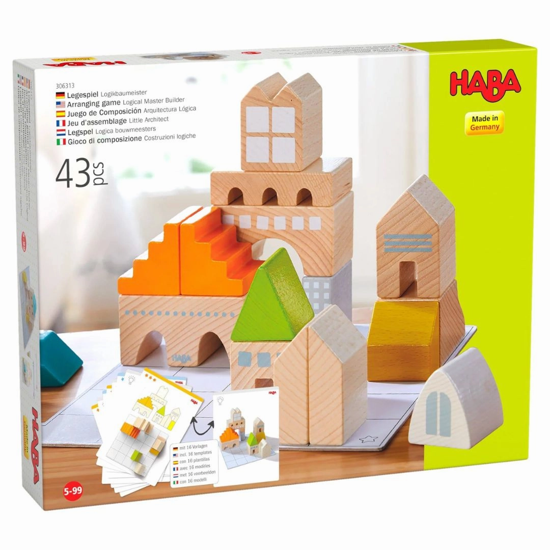 Logical Master Builder Blocks Kids discovery tools Little hands