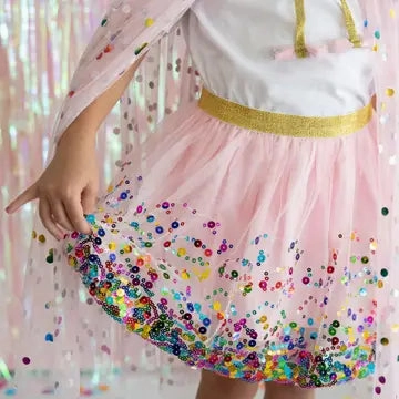 Playroom learning Young imaginations Pink Confetti Tutu Size 4-6