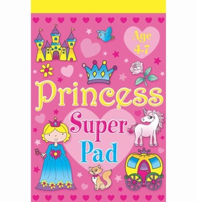Little learners Quiet play for growing minds Princess Super Pad [Paperback] [Paperback] [Paperback]