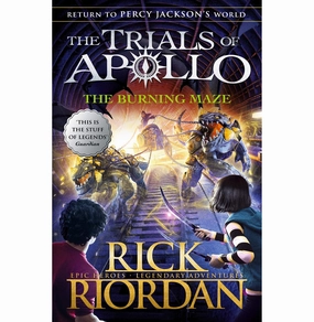 The Burning Maze (The Trials Of Apollo B [Paperback] Rick Riordan Smart activities for young learners