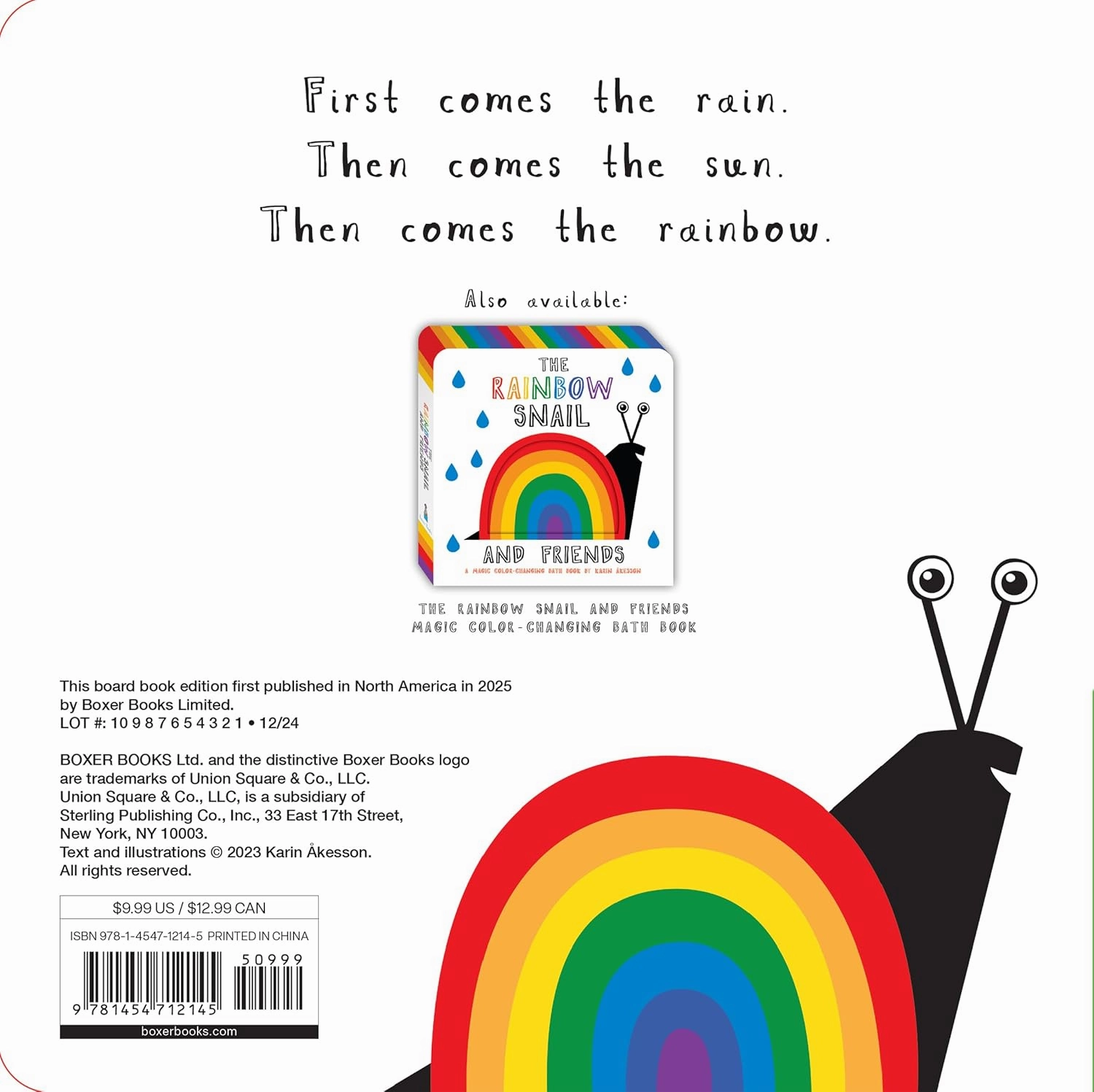 Fun-based learning The Rainbow Snail