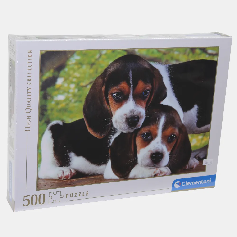 Kids essentials Cute Puppies Puzzle C 500 Pcs