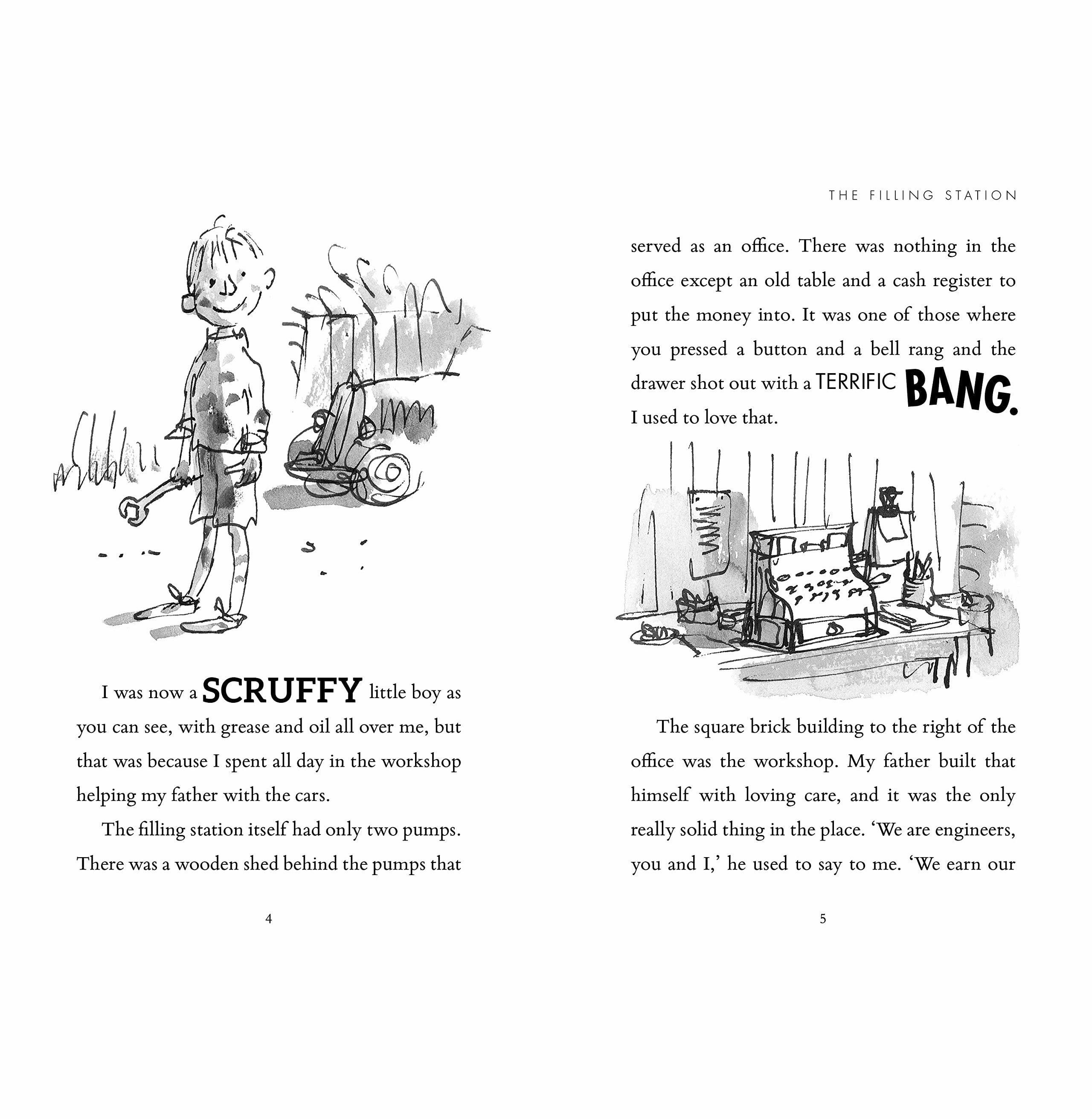 Danny The Champion Of The World [Paperback] Dahl Roald And Blake Quentin Little adventures