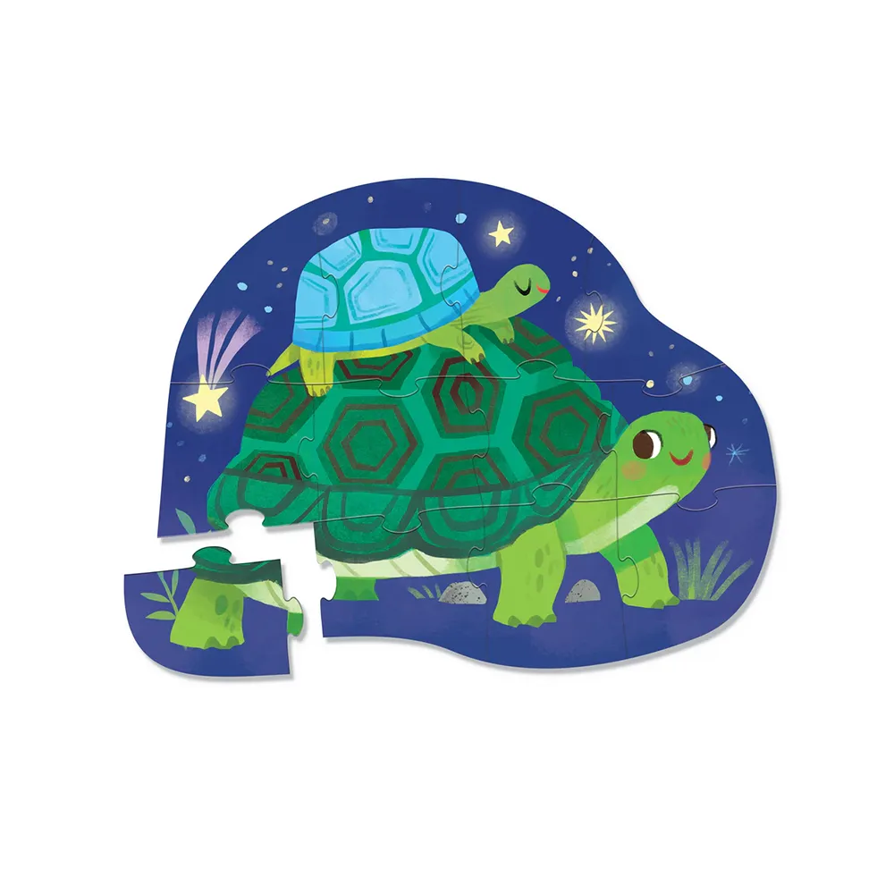12 Pc Mini Puzzle - Turtles Together Growth tools Mini makers