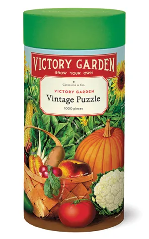 Tiny thinkers Exploration made fun Cavallini & Co. Victory Garden 1000 Piece Puzzle