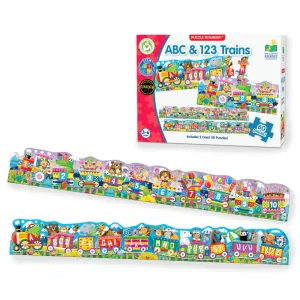 First explorers Giant Abc & 123 Trains