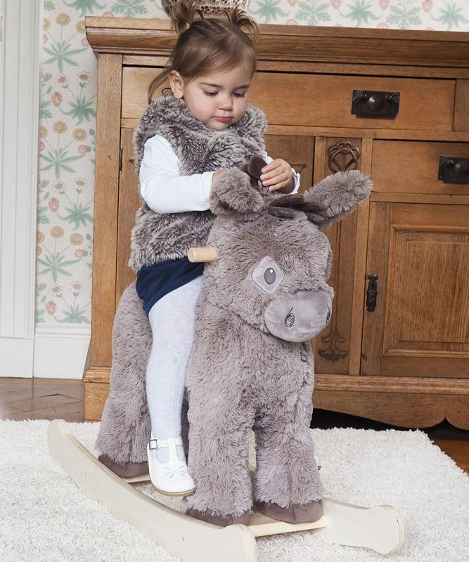 Kids essentials Fun that fuels growth Little Bird Told Me Rocking Donkey 12M 