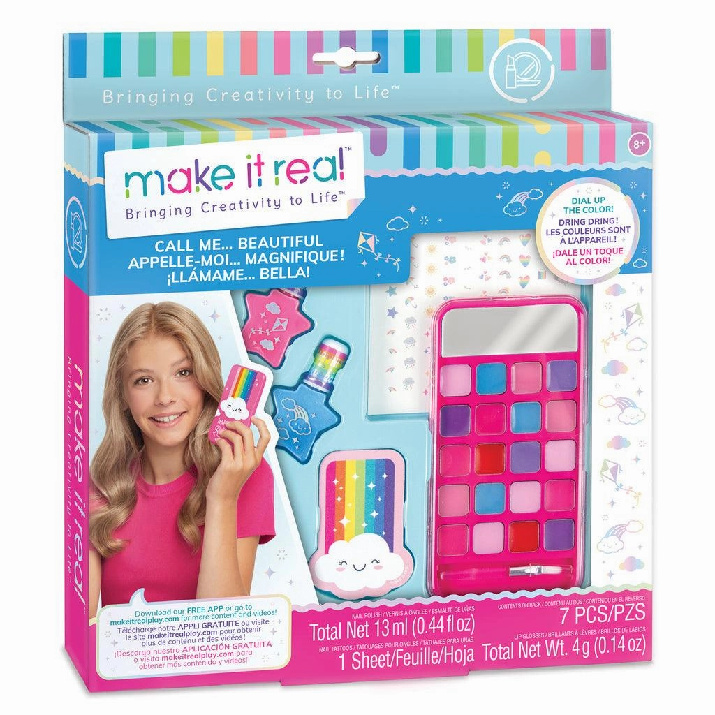 Thoughtful learning Make It Real Call Me...Beautiful Cosmetic Set