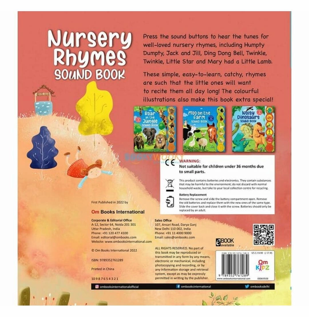 Nursery Rhymes - Sound Book Early discovery