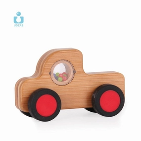 Growing minds Creative time for curious minds Udeas Bamboo Baby Car Pickup Truck