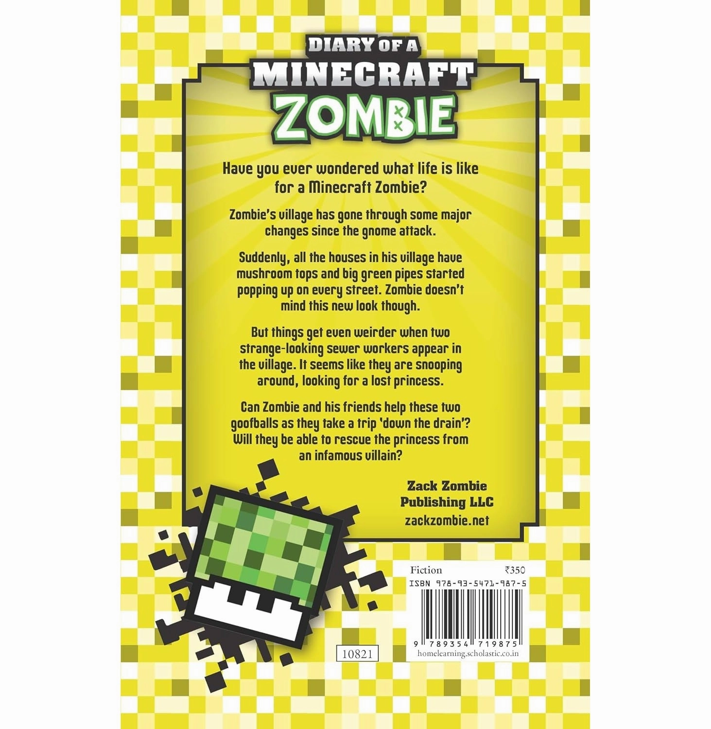 Diary Of A Minecraft Zombie #16: Down The Drain Exploration gear Parent-approved learning
