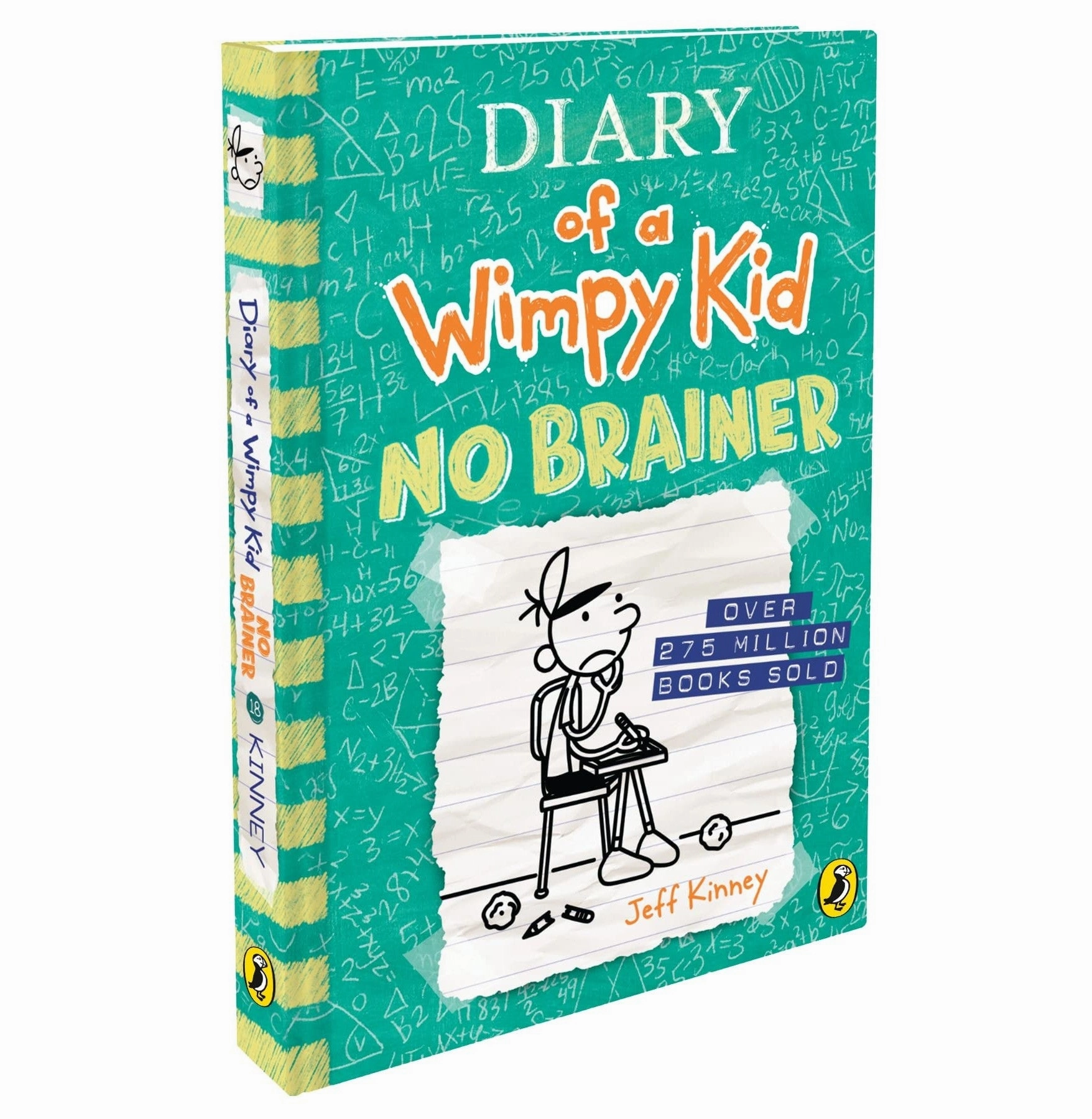 Diary Of A Wimpy Kid: No Brainer (Book 18) [Hardcover] Jeff Kinney Little adventures