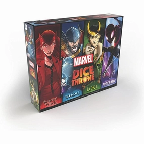 Dice Throne: Marvel - 4 Hero Box Smart little ones Smart activities for young learners