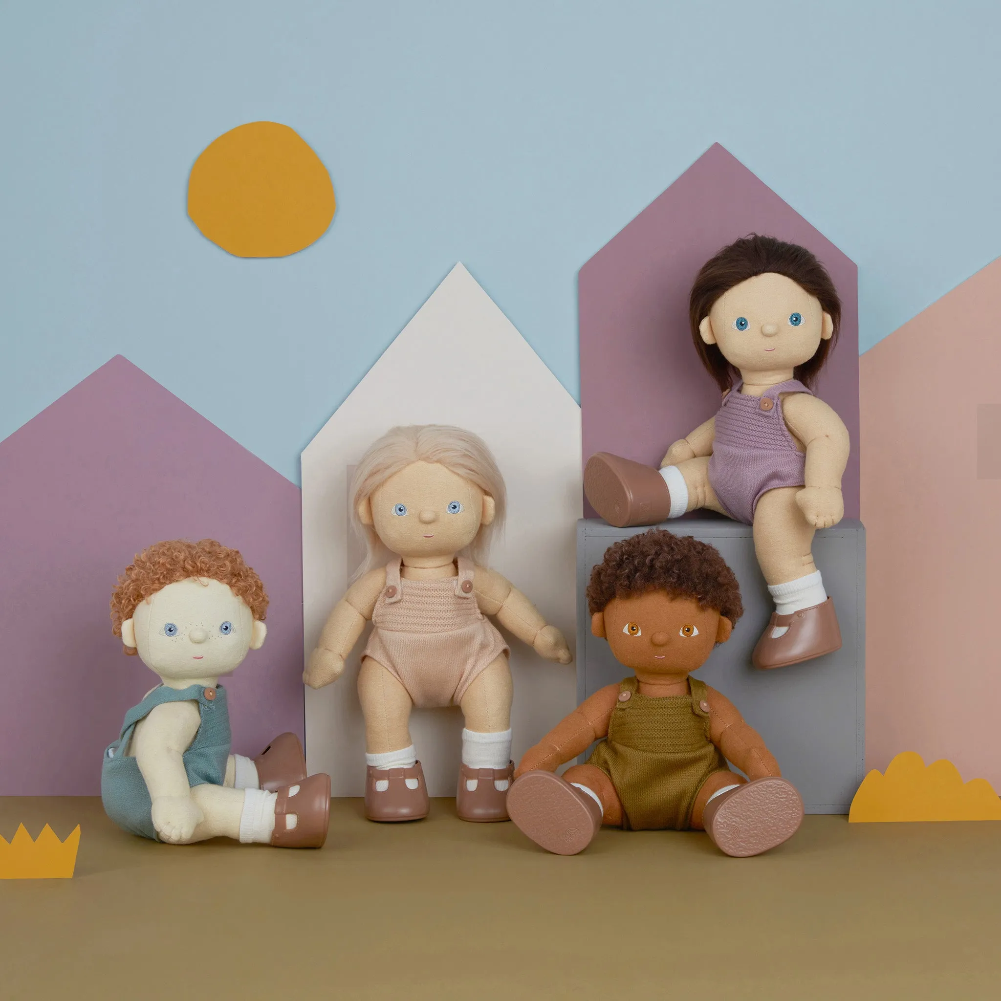 Smart kids gear Parent-approved learning Dinkum Dolls - Pea