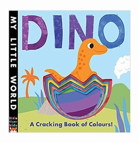 Growing minds Home learning tools Dino: A Cracking Book Of Colours (My Little World) [Hardcover] Litton Jonathan And Galloway Fhiona
