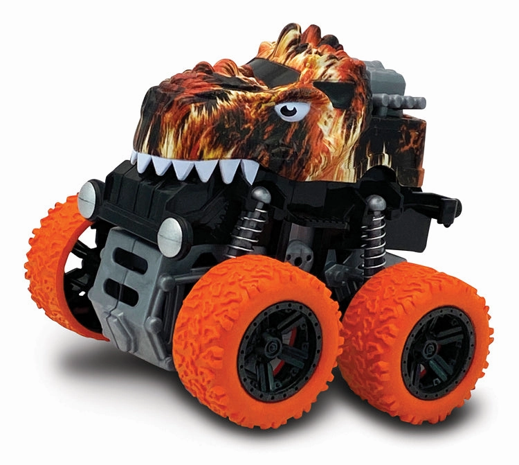 Thoughtful learning Smart kids gear Dino-Faur Mini Friction Push N Go 4X4
