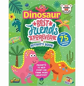 Exploration gear Dinosaur Best Friends Forever Activity Book [Paperback] Red Panda