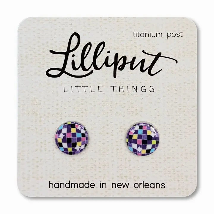 Disco Ball Earrings Home learning tools Kid-centered learning