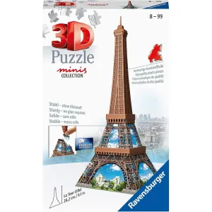 Mini Eiffel Tower 3D Puzzle 54Pc Creative minds Learning fun