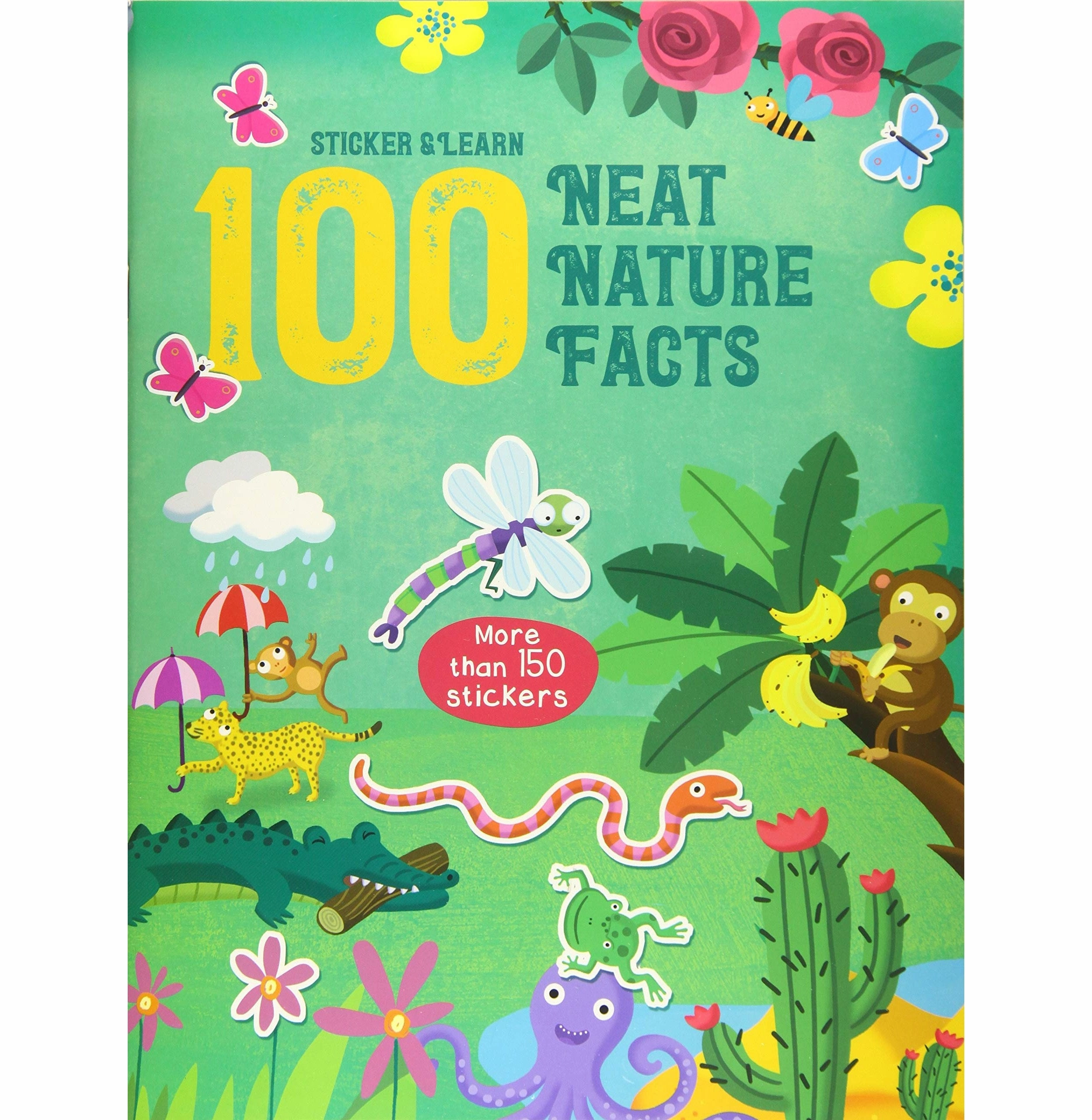 100 Neat Nature Facts Stickers [Paperback] Everyday learning