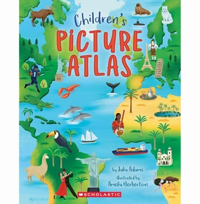 Childrens Picture Atlas Julia Adams And Amelia Herbertson Learn & grow Young minds at work