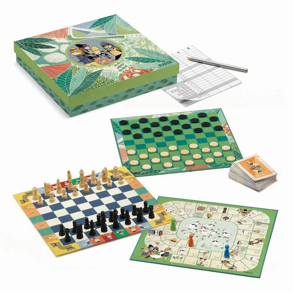 Djeco 20 Classical Games Engaging young minds Fun-based learning