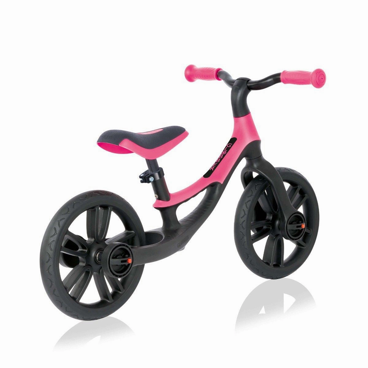 Globber Go Bike Elite Balance Bike - Fuchsia Pink (2 - 5Y) Quiet play for growing minds