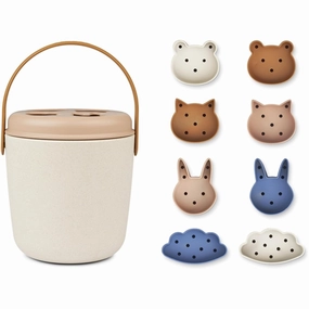 Kids discovery tools Liewood Jorn Beach Bucket Riverside Multi Mix