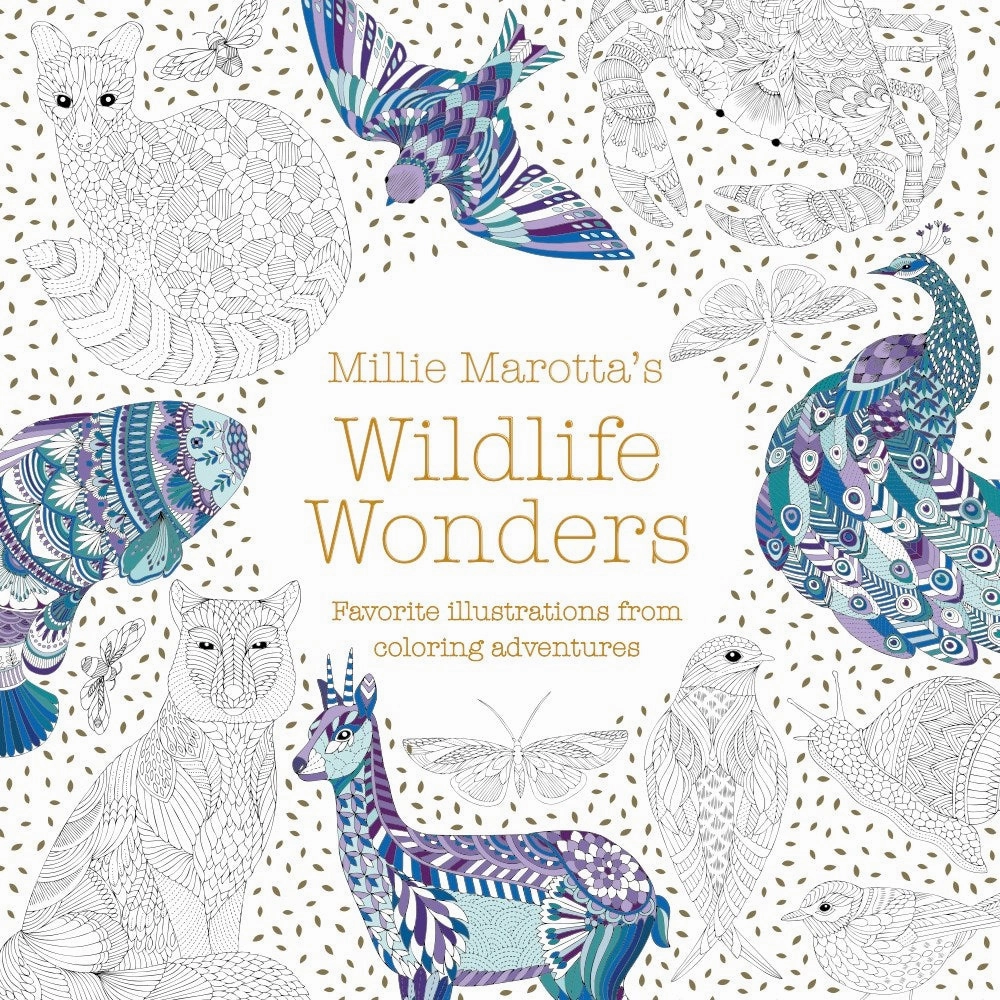 Young explorers Millie Marotta'S Wildlife Wonders Coloring Book