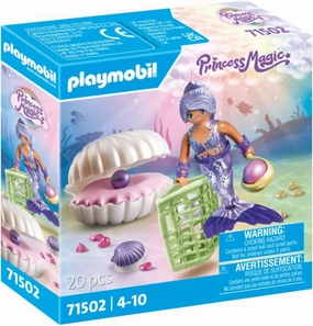 Playroom adventures begin here Princess Magic - Mermaid With Pearl Seashell 71502