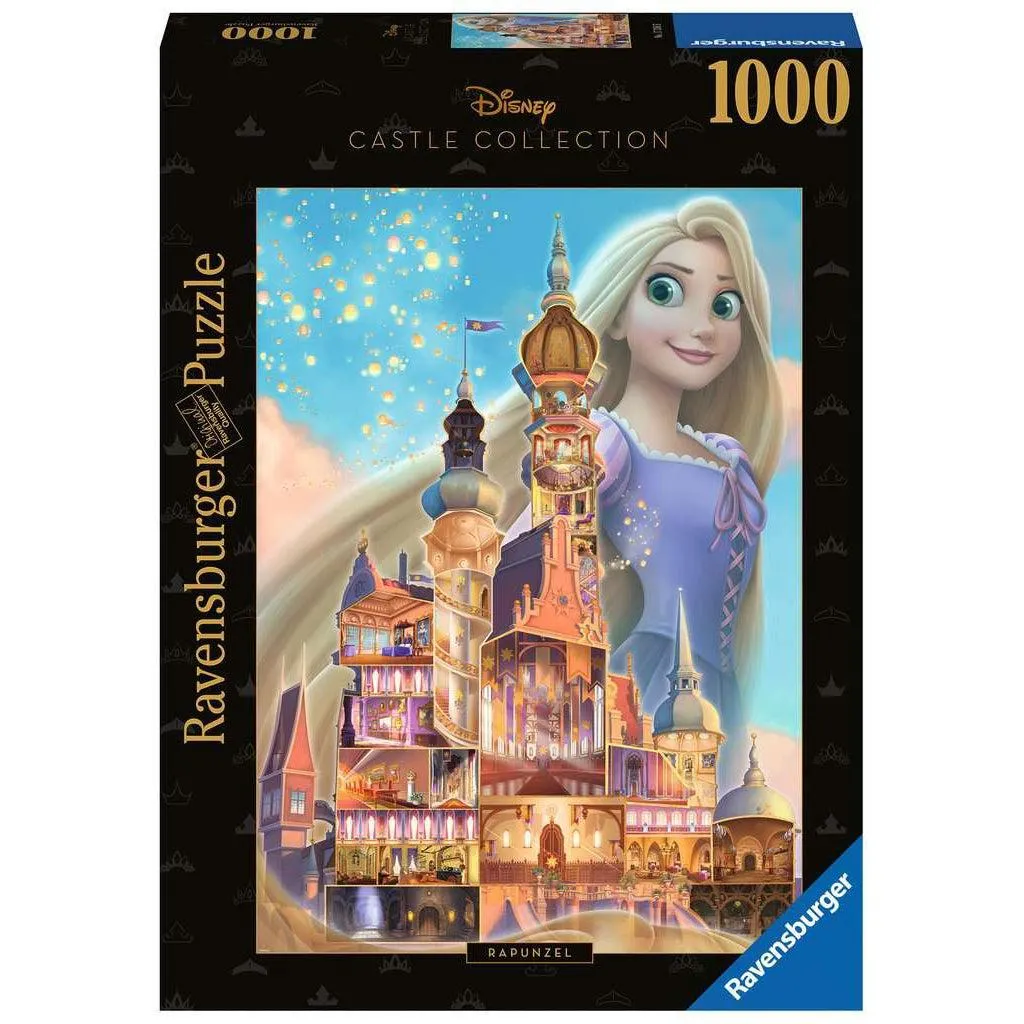 Disney Castles: Rapunzel 1000Pc Curious minds