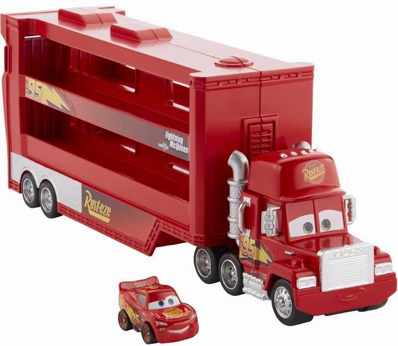 Learn at home Disney And Pixar Cars Mack Minis Transporter Playset