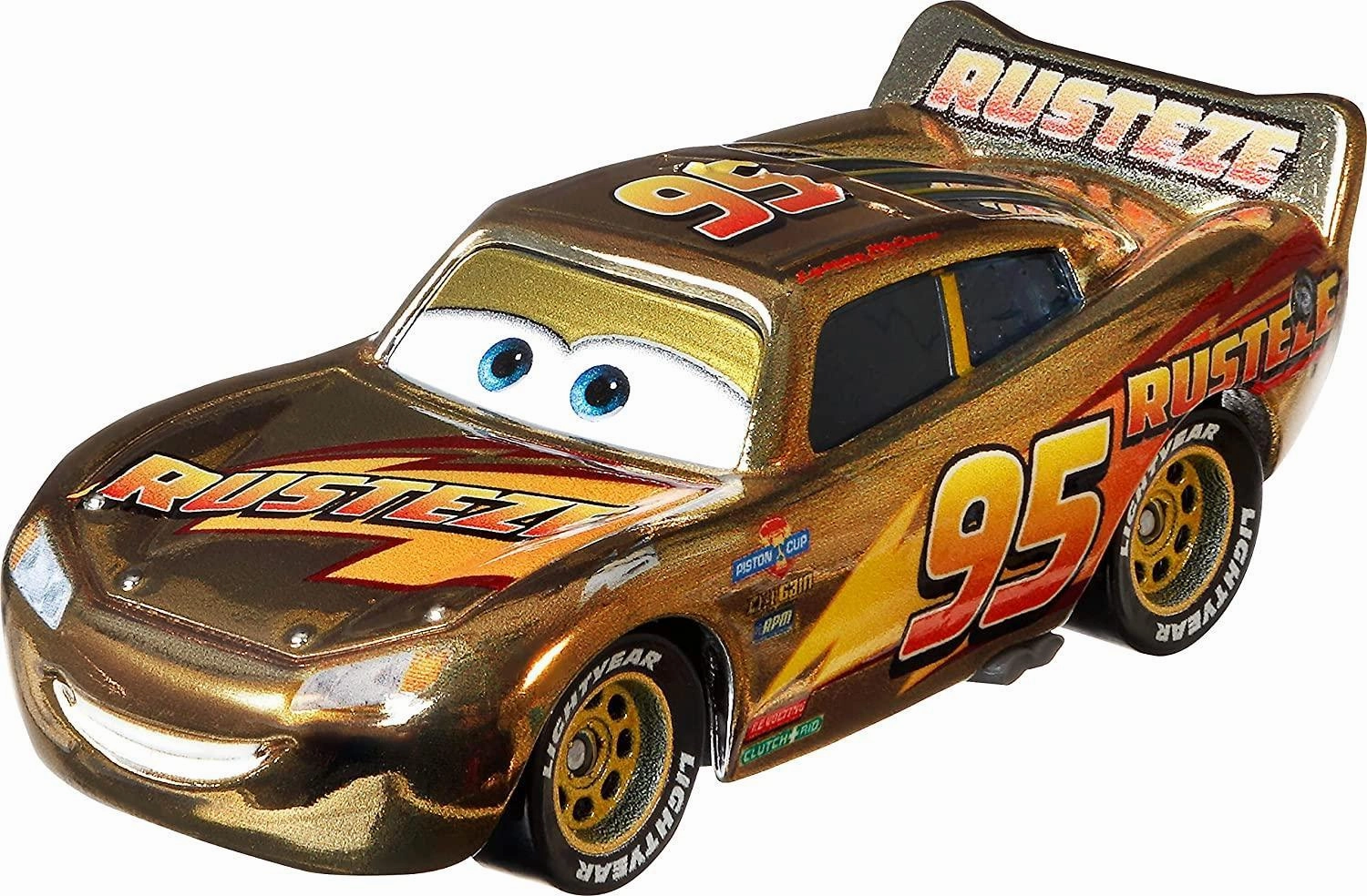 Creative time for curious minds Fun-based learning Disney Cars Mcqueen Toys Stunt & Splash Red Firetruck