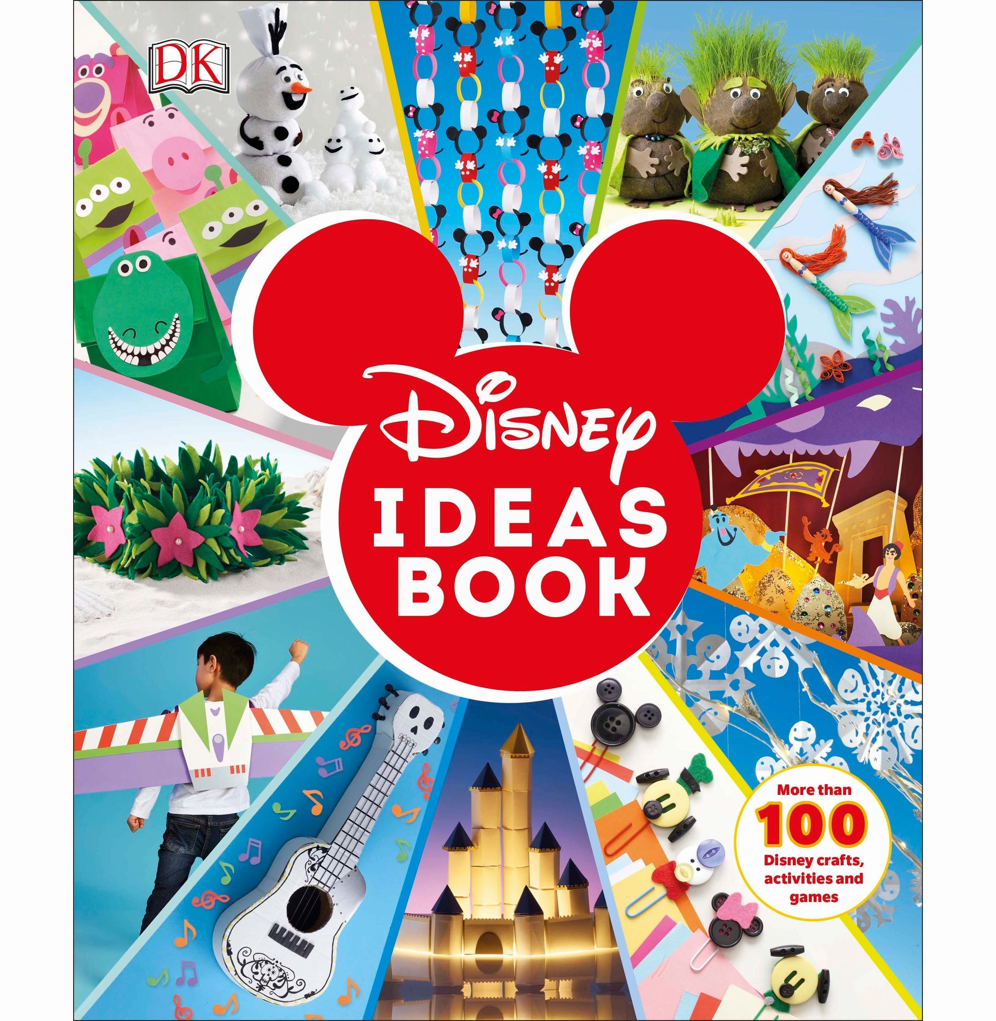 Young minds at work Busy kids Disney Ideas Book [Hardcover] Dk And Dowsett Elizabeth